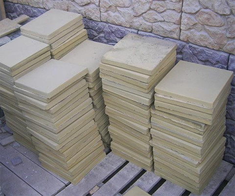 Тротуарная плитка "Гладкая" (400х400)